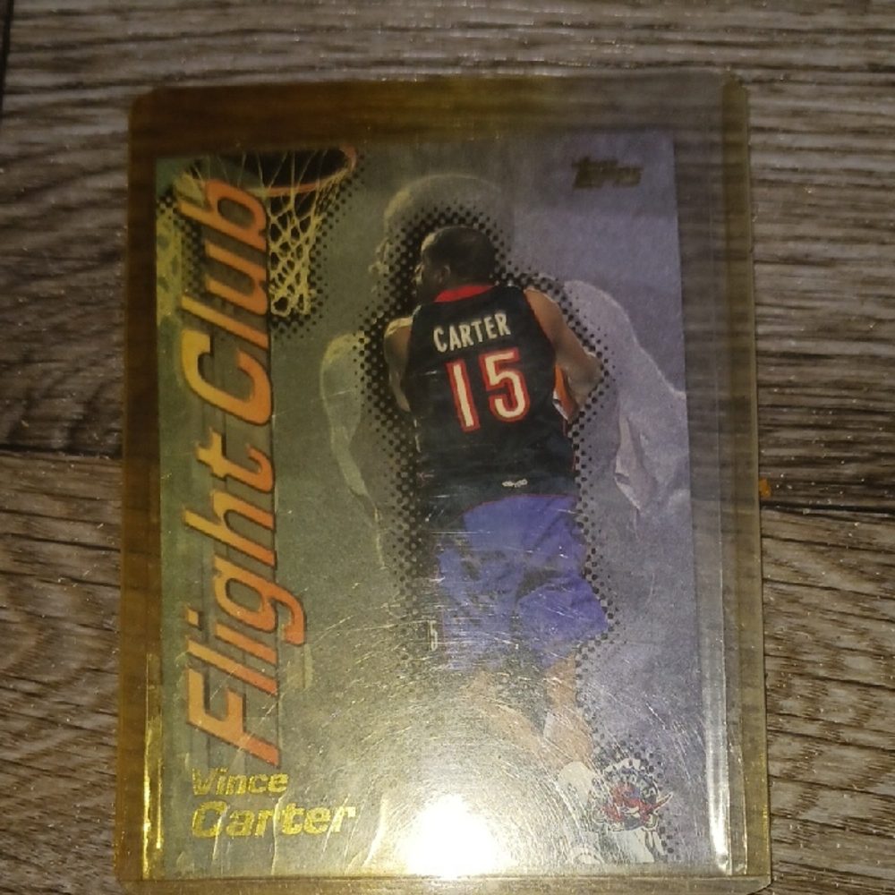 Vince Carter Flight Club Trading Card